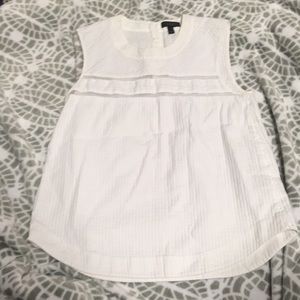 White J. Crew Tank